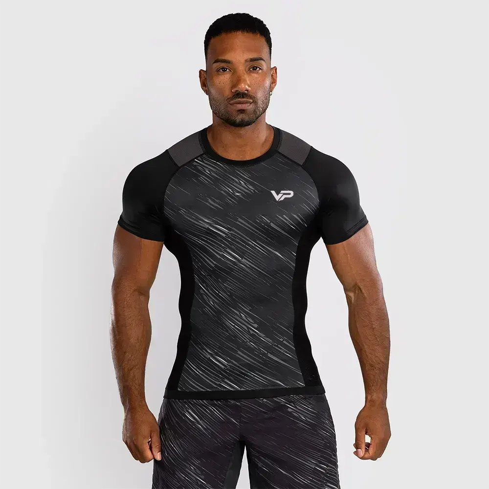 Men’s Short Sleeve Rashguard - Khaki