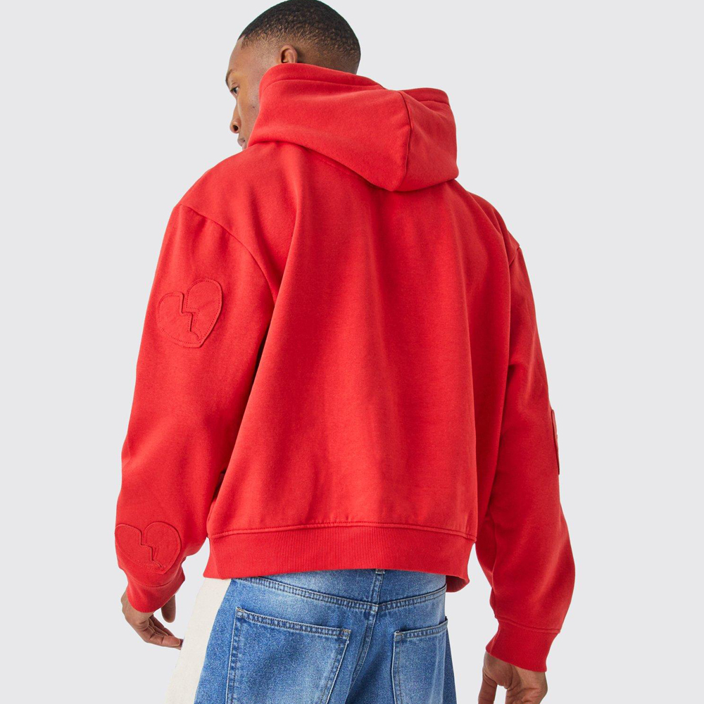 Oversized Link Park Washed License Hoodie - Image 2