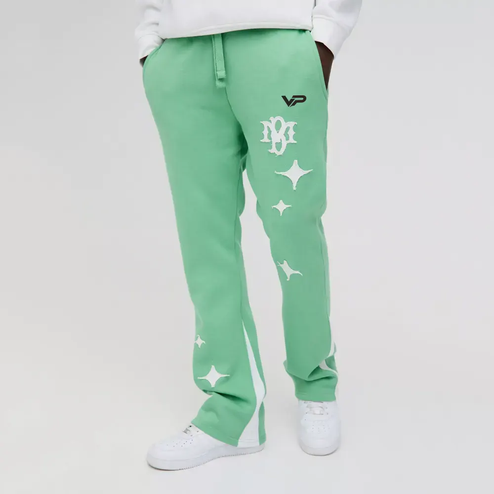 Regular Star Printed Varsity Gusset Jogger