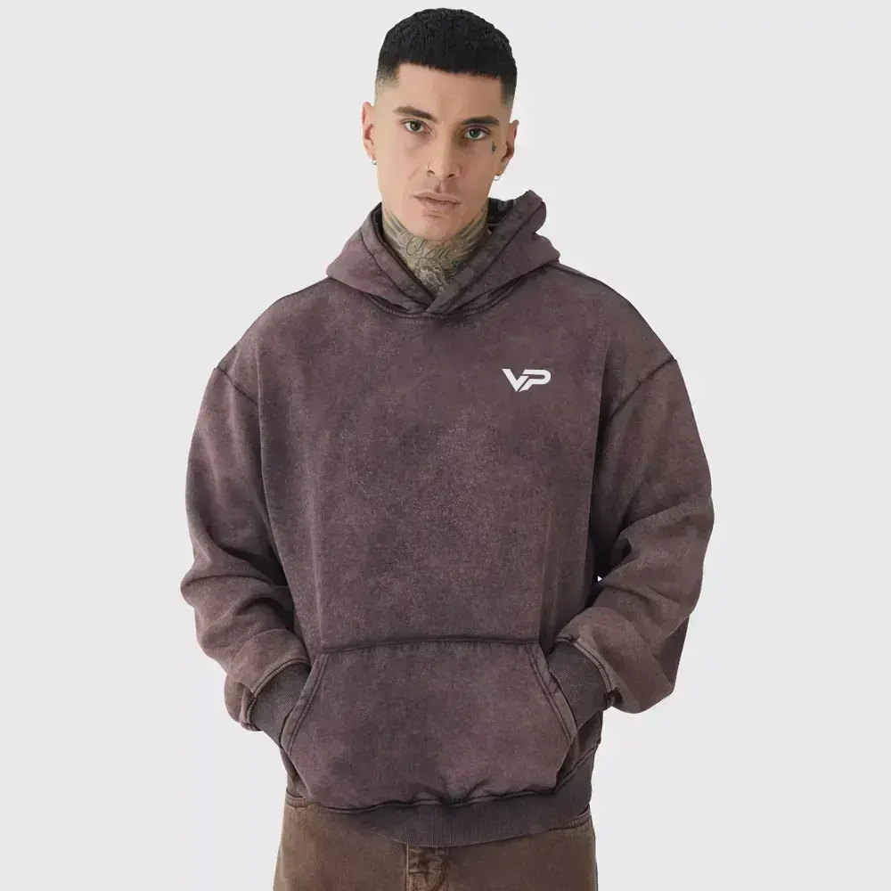 Oversized Ghost Band License Printed Hoodie