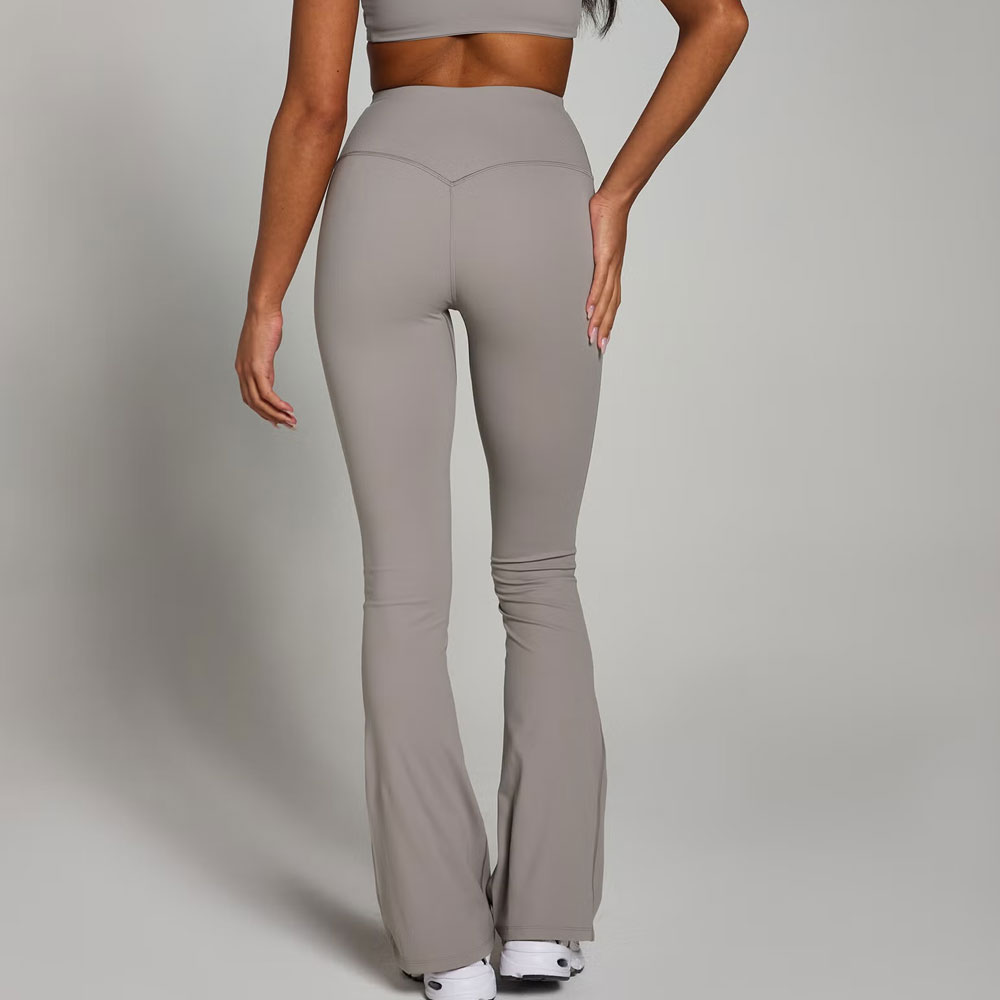 Graphic Training Leggings - Coffee - Image 2