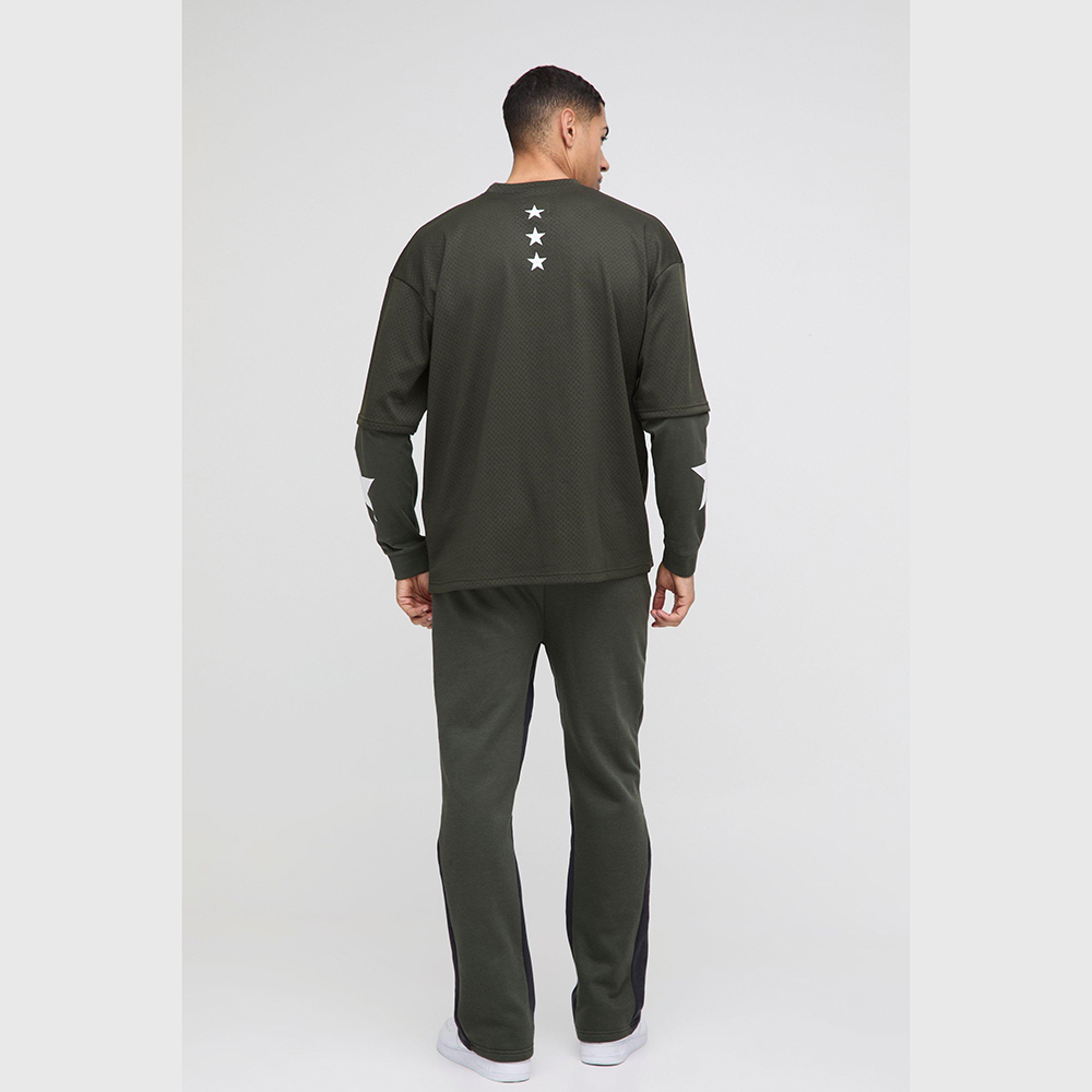 Plus Oversized Boxy Limited Gusset Tracksuit - Image 2