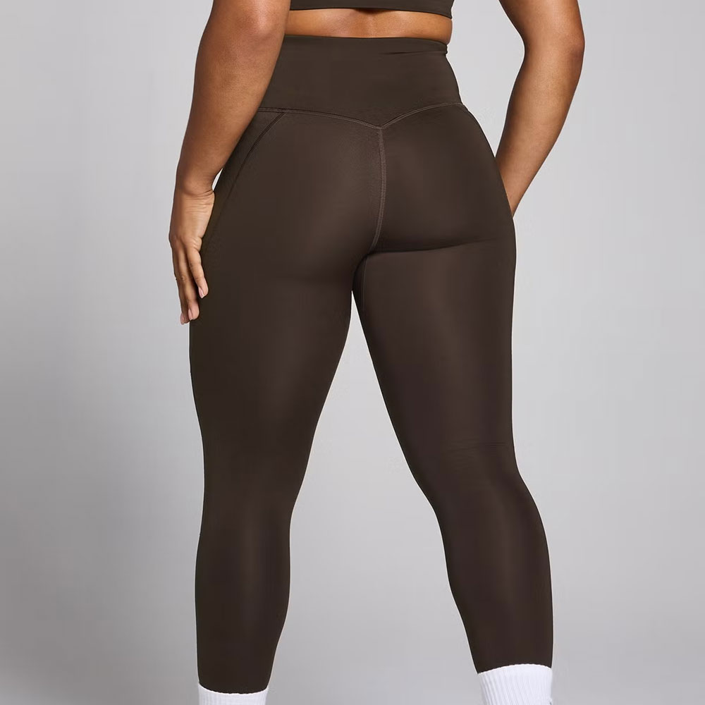 Abstract Leggings - Black - Image 2