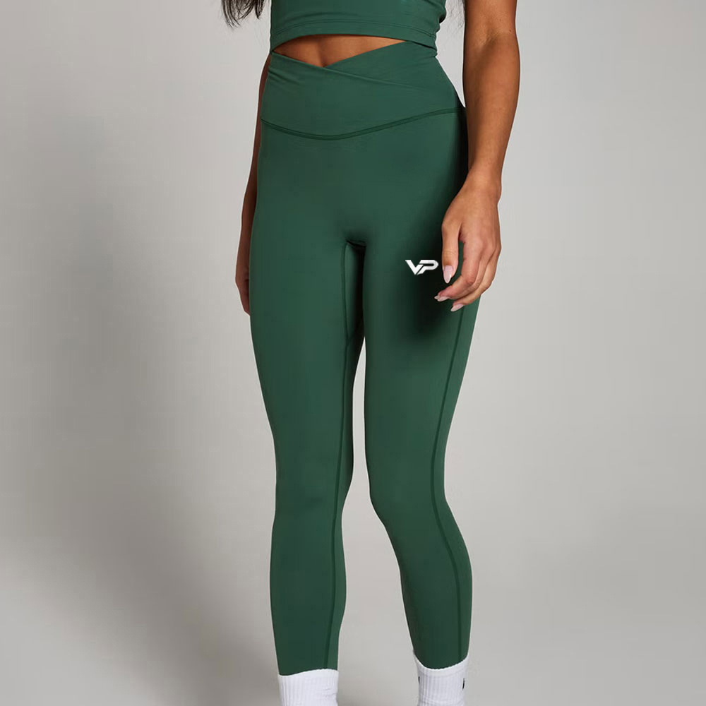 Drawstring Leggings - Cobalt Blue