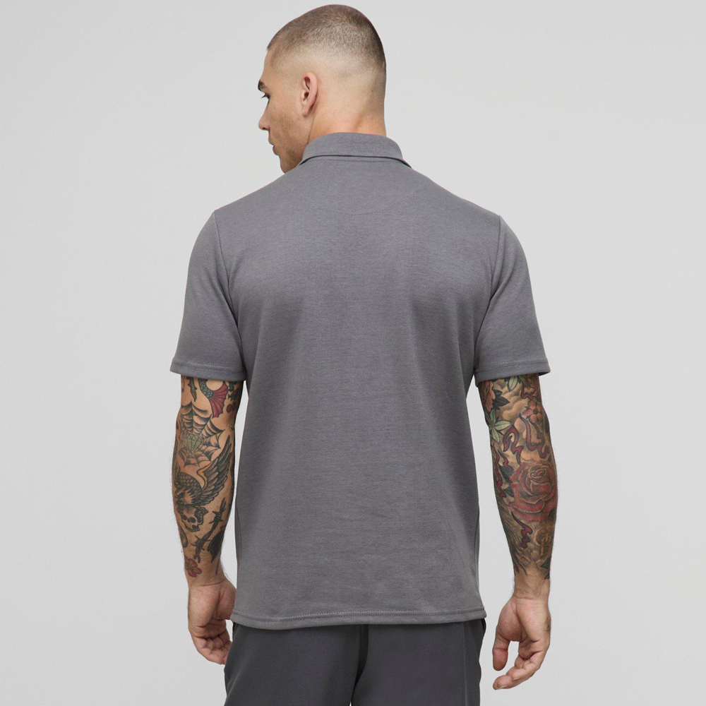 Slim Fit Heart Short Sleeve Pique Polo - Image 2
