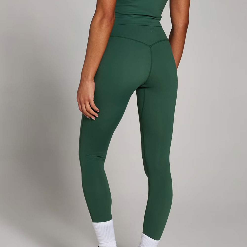 Drawstring Leggings - Cobalt Blue - Image 2