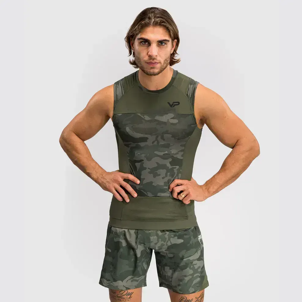 Sleeveless Rashguard - Forest Green