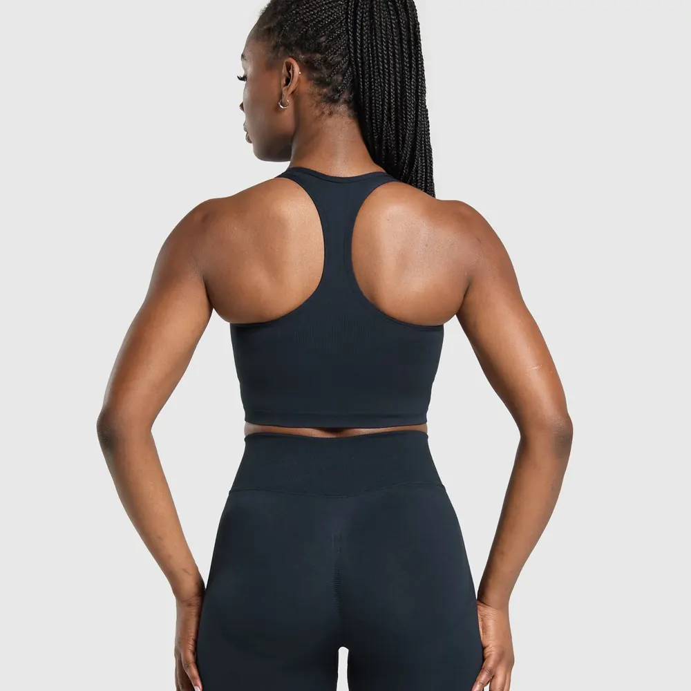 Vital Seamless V Neck Sports Bra - Image 2