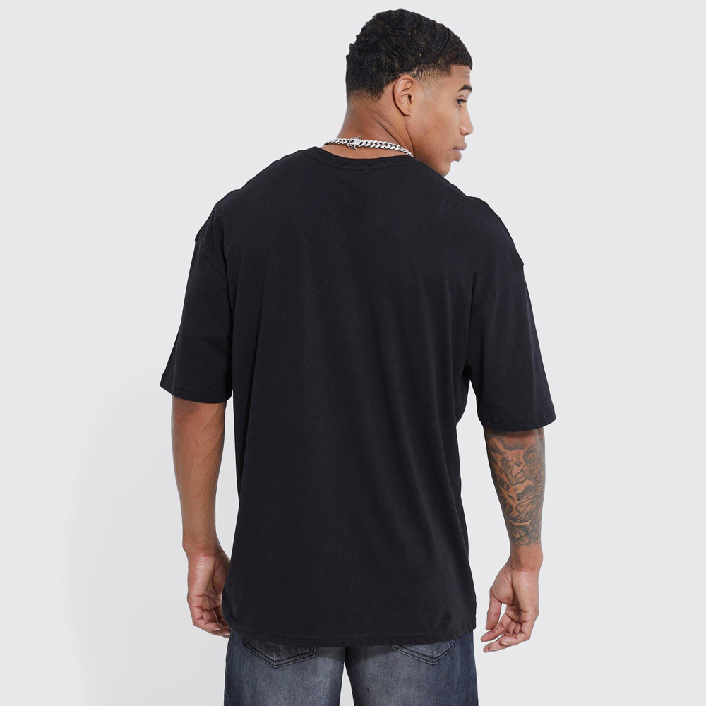 Oversized Washed Wyoming Print T-shirt - Image 2