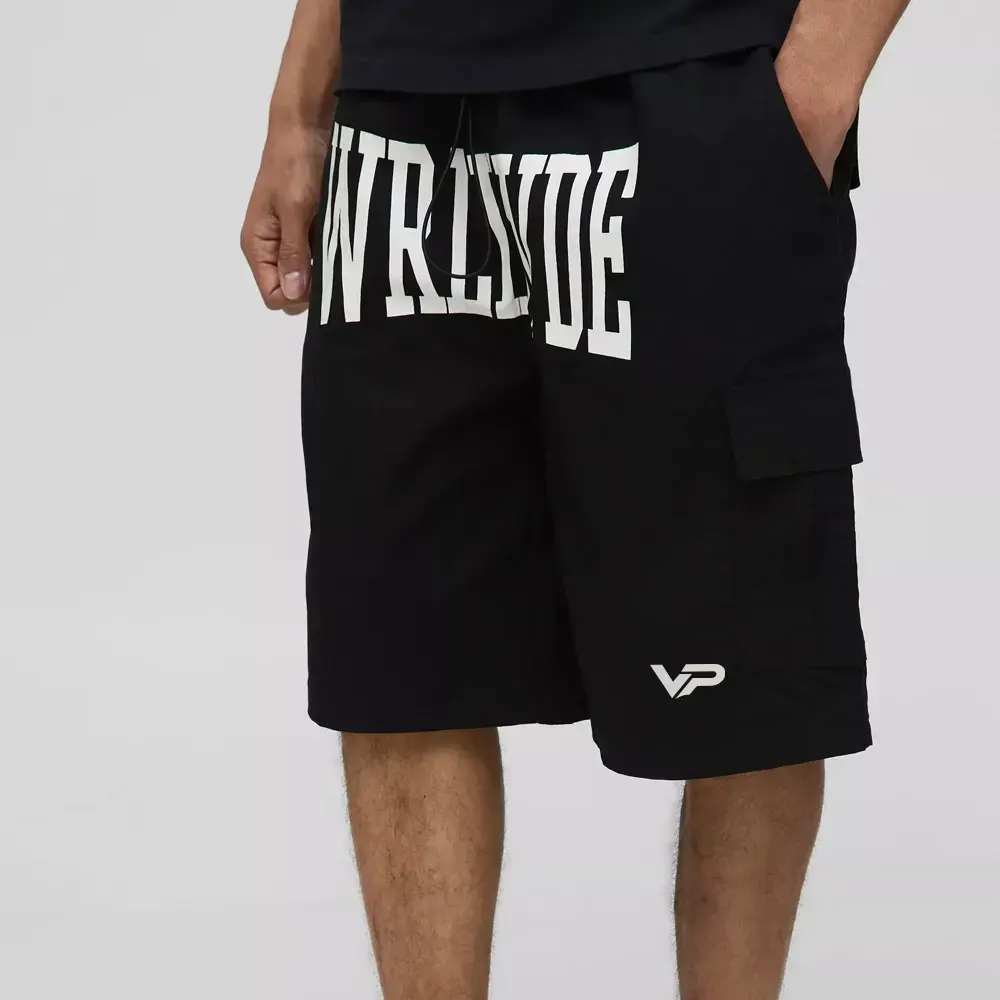 Plus Varsity Mesh Basketball Loose Fit Shorts